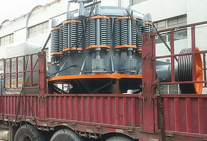 雙金SJ1650圓錐破碎機用于花崗岩生産線
